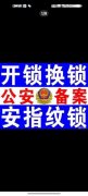 公安备案(开锁 换锁)指纹锁4766668
